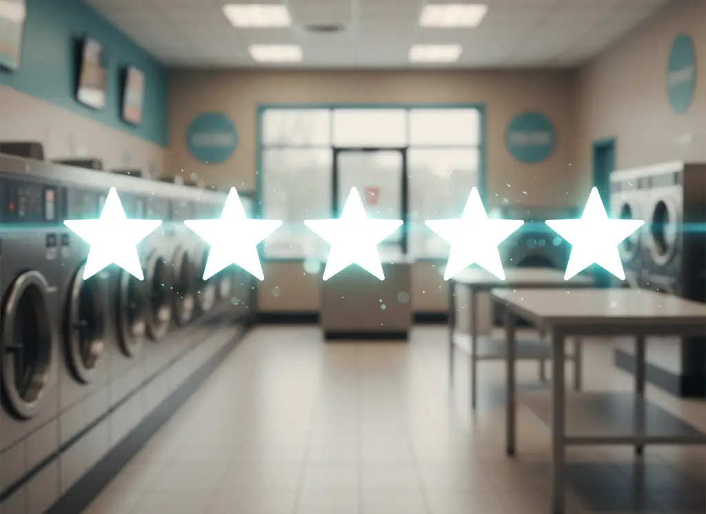 Teal Testimonial Stars